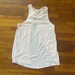 NWOT Lululemon All Tied Up Tank Light Pink Sz 2